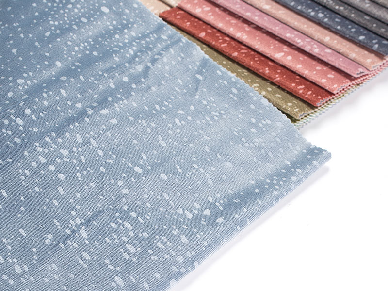 Vielseitiger samtbronzierende Jacquard -Stoff für anpassbares Kissen