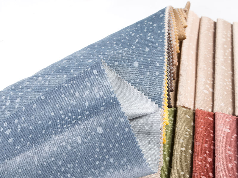 Vielseitiger samtbronzierende Jacquard -Stoff für anpassbares Kissen