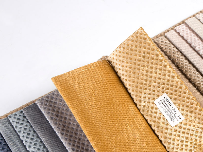 Luxuriöser Jacquard Fleece Stoff für Wohnkultur
