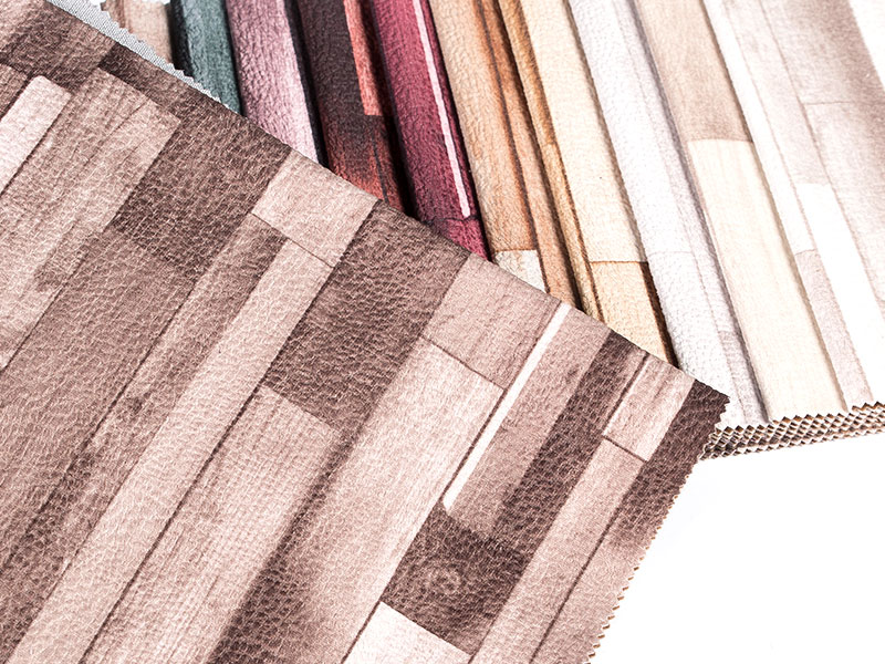 Stylish bedrucktes Prädlaminierungs -Velvet -Stoff - Verbessern Sie Ihre Produkte mit einem Hauch von Luxus