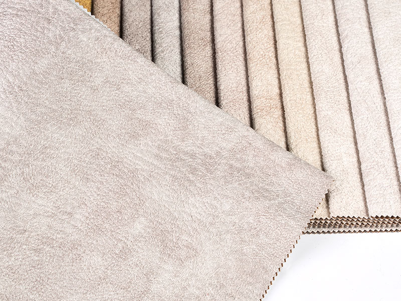 Hochwertiger gedruckter Präge Lamination Samt Stoff für Polsterung und Handwerk