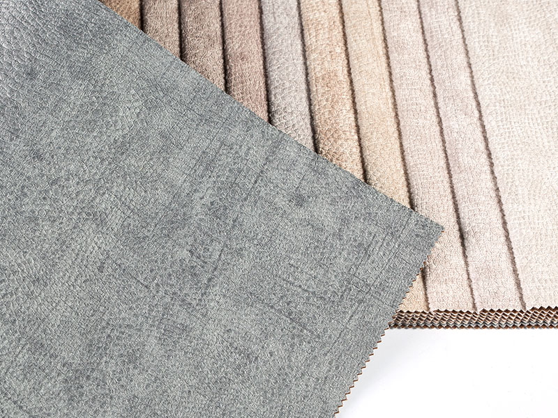 Exquisite gedruckte Präge Lamination Velvet Stoff - ideal für Mode und Wohnkultur