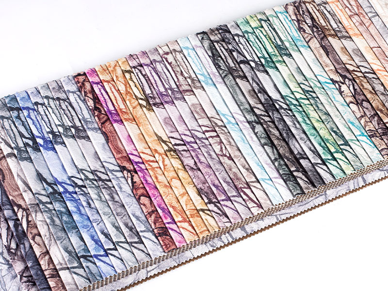 Trendy bedruckte Prädlaminierung Velvet Fabric - eine vielseitige Wahl für verschiedene Anwendungen