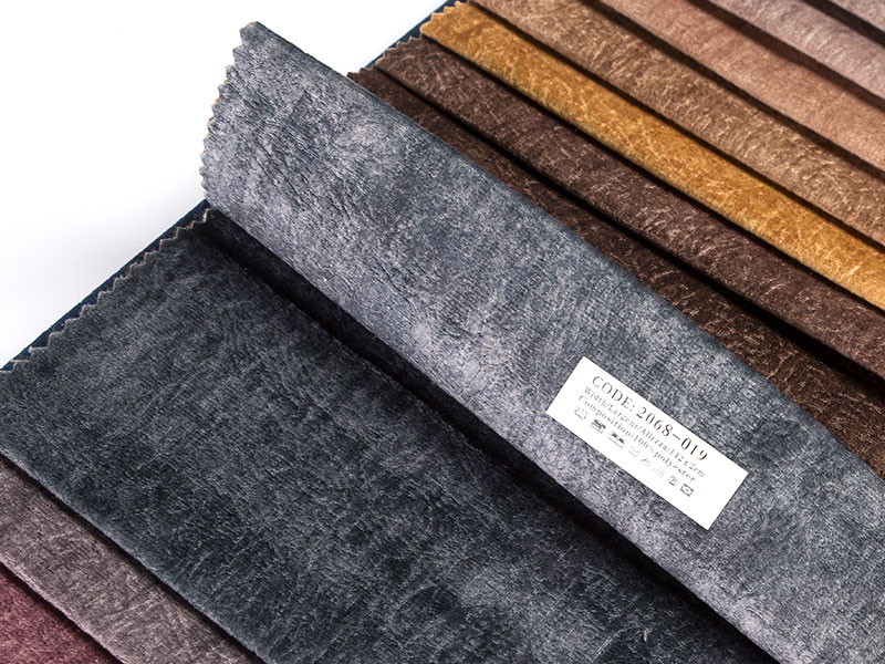 Einzigartige gedruckte Präge -Lamination Velvet Fabric - Machen Sie eine Aussage mit Ihren Kreationen
