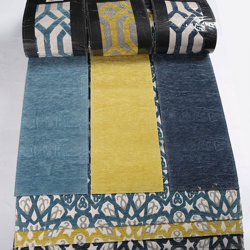 Chenille Jacquard Polsterstoff Stoff