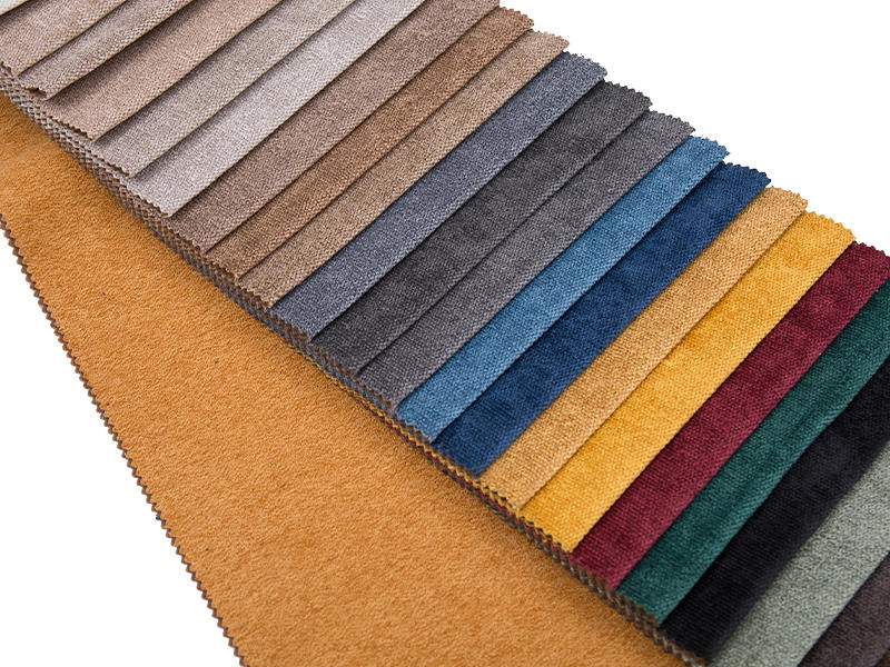 250 - 520GSM Feste Farbe Chenille Polsterstoff Stoff