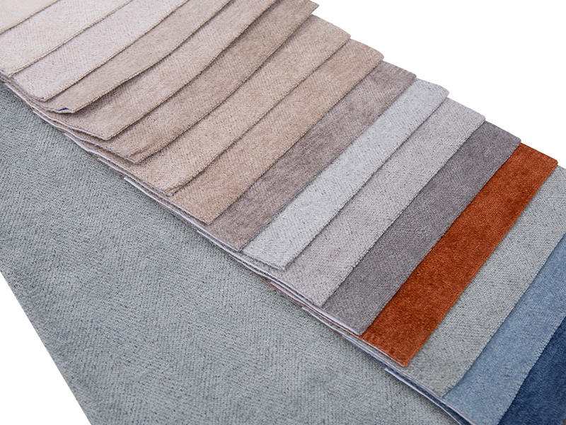 250 - 520GSM Feste Farbe Chenille Polsterstoff Stoff