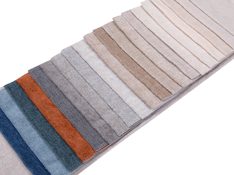 250 - 520GSM Feste Farbe Chenille Polsterstoff Stoff