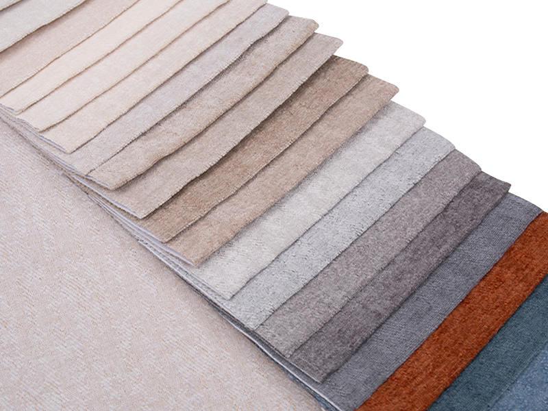 250 - 520GSM Feste Farbe Chenille Polsterstoff Stoff