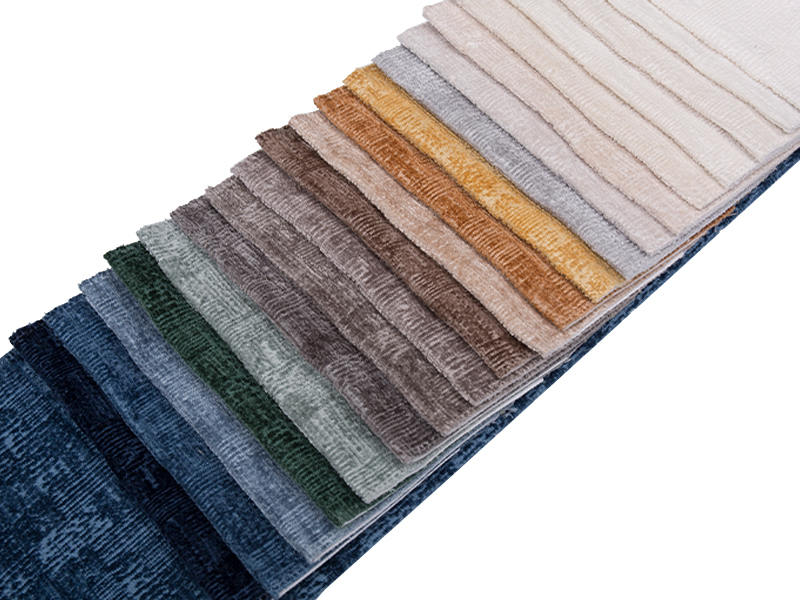250 - 520GSM Feste Farbe Chenille Polsterstoff Stoff