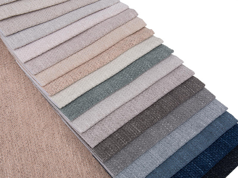 250 - 520GSM Feste Farbe Chenille Polsterstoff Stoff