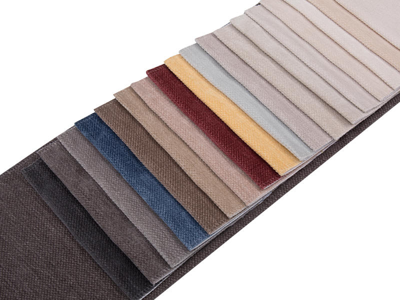 250 - 520GSM Feste Farbe Chenille Polsterstoff Stoff