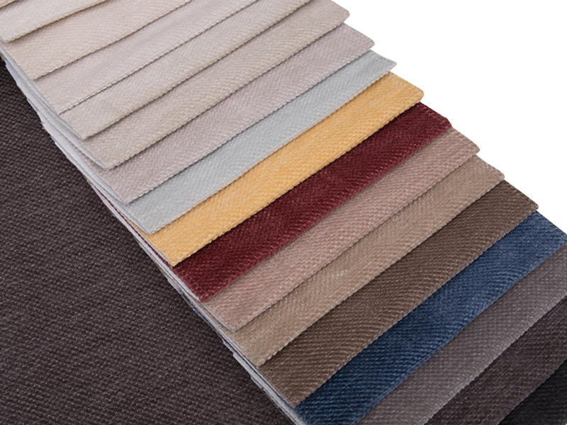250 - 520GSM Feste Farbe Chenille Polsterstoff Stoff