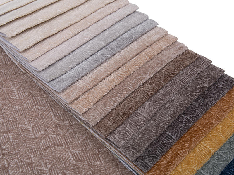 250 - 520GSM Feste Farbe Chenille Polsterstoff Stoff