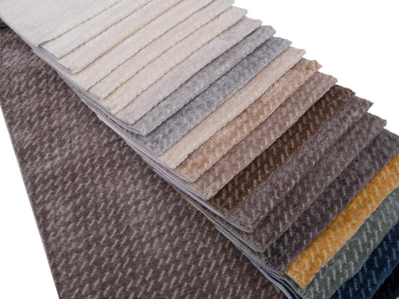 250 - 520GSM Feste Farbe Chenille Polsterstoff Stoff