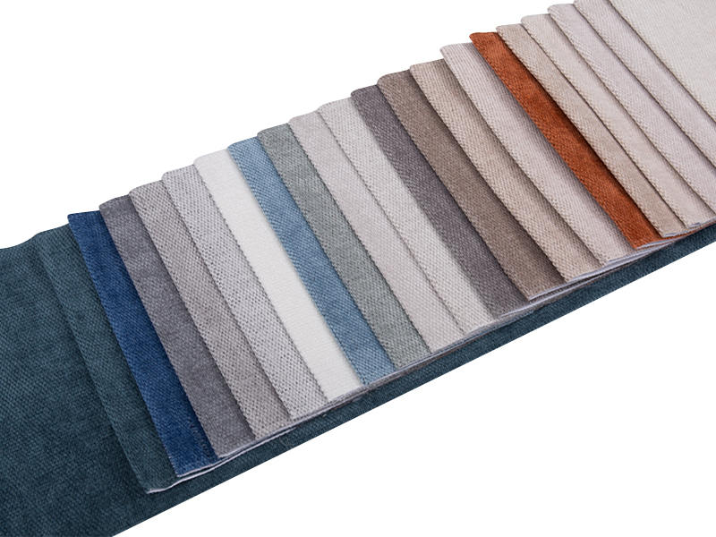 250 - 520GSM Feste Farbe Chenille Polsterstoff Stoff