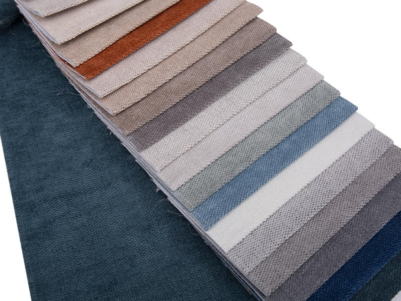 250 - 520GSM Feste Farbe Chenille Polsterstoff Stoff