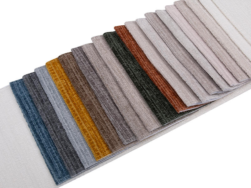 250 - 520GSM Feste Farbe Chenille Polsterstoff Stoff