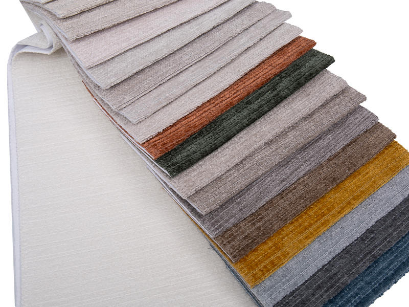 250 - 520GSM Feste Farbe Chenille Polsterstoff Stoff