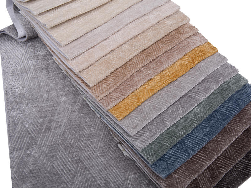 250 - 520GSM Feste Farbe Chenille Polsterstoff Stoff