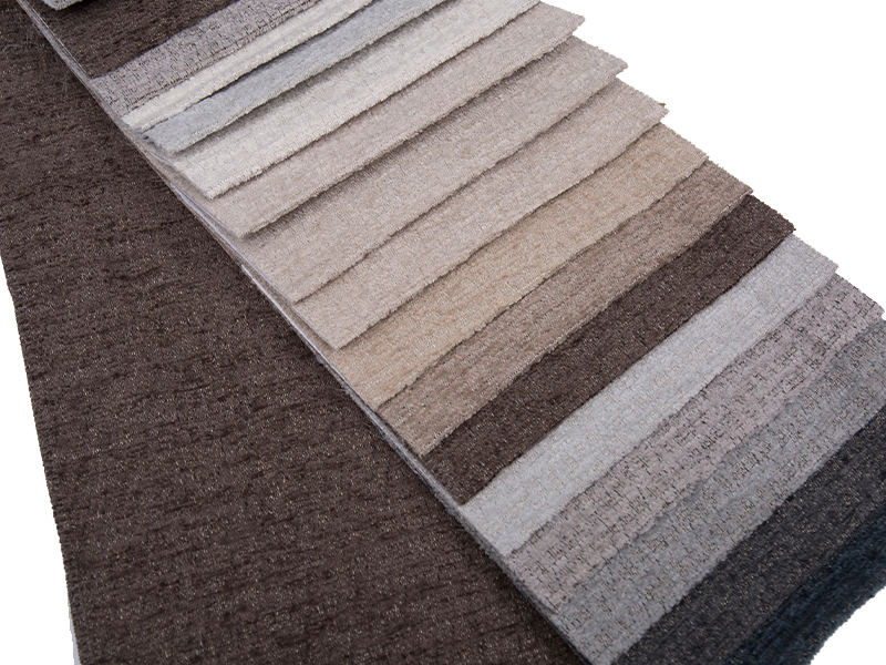 250 - 520GSM Feste Farbe Chenille Polsterstoff Stoff